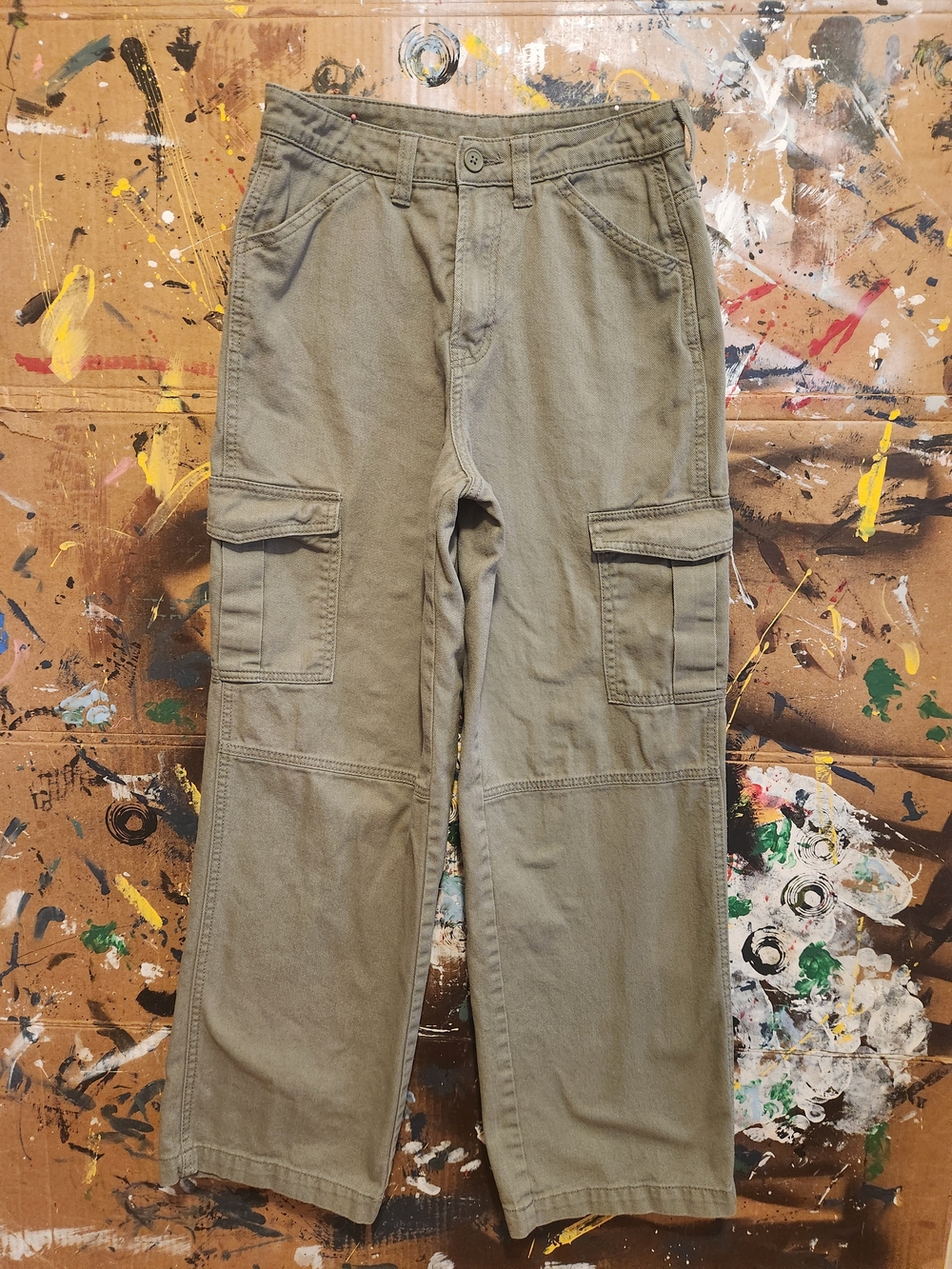 Women's H&M Khaki Cargo Trousers